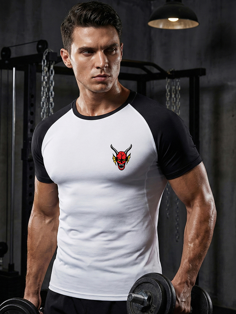 Men's Graphic Short Sleeve Com - огляд і ціна Base Layer Top