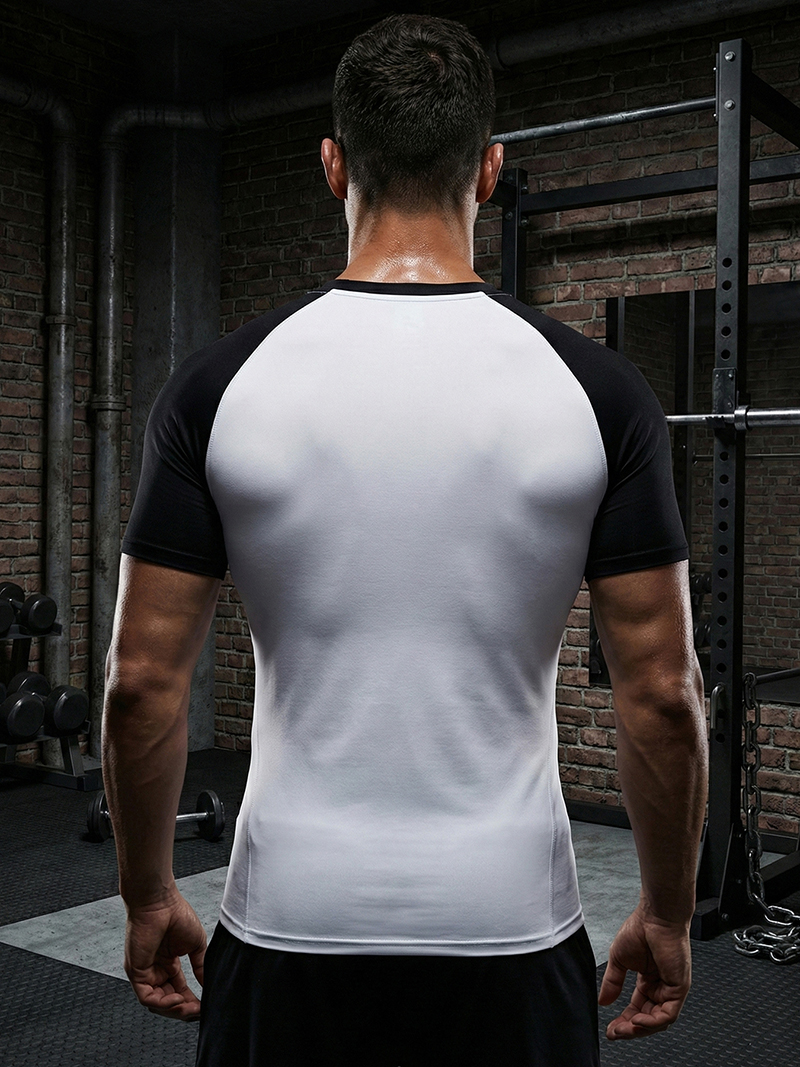 Men's Graphic Short Sleeve Com - огляд і ціна Base Layer Top