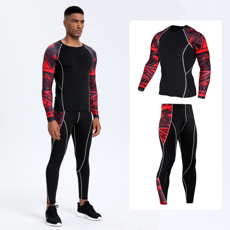 Men's PRO Sports Fitness Suit: - огляд і ціна Compression Long Pant