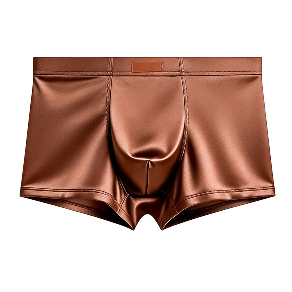 Men Ice Silk Satin-like Boxer  - огляд і ціна Pouch Boxer Pouch