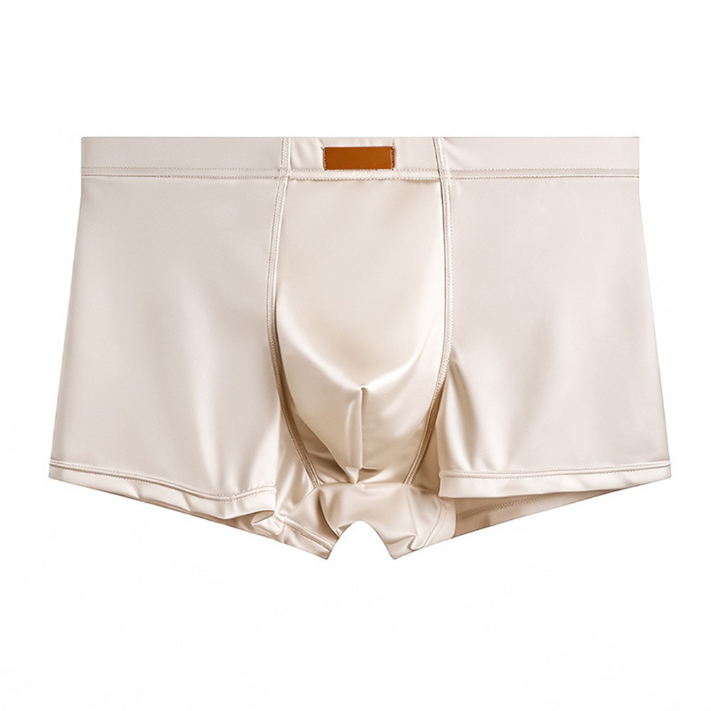 Men Ice Silk Satin-like Boxer  - огляд і ціна Pouch Boxer Pouch