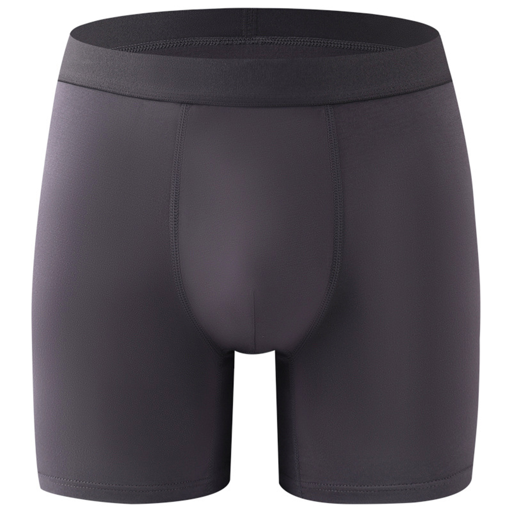 Men Long Leg Boxers Breathable - огляд і ціна Bamboo Fiber Trunk