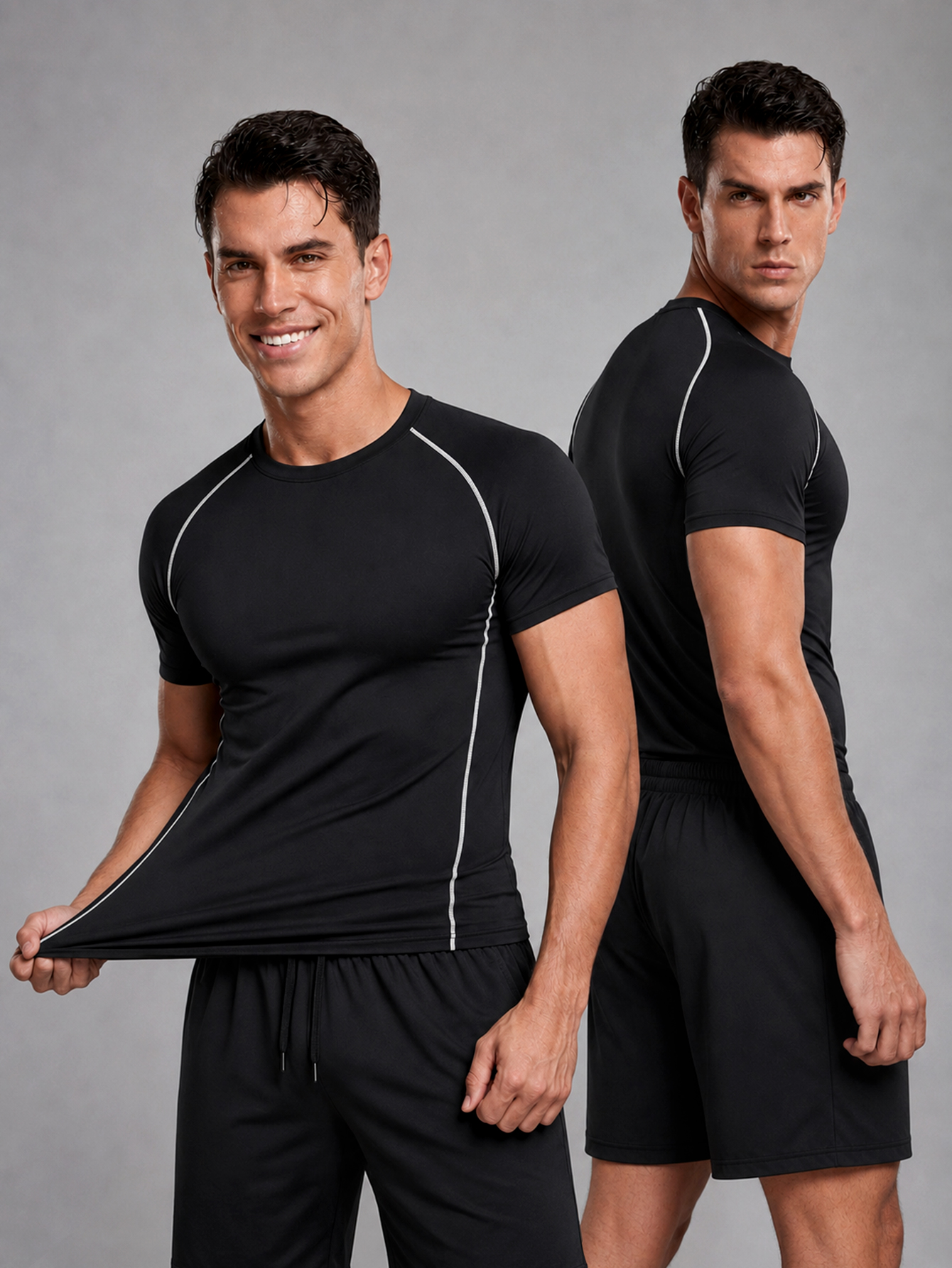 2-Piece Men's Sportswear Set,  - огляд і ціна Compression Shorts Athletes
