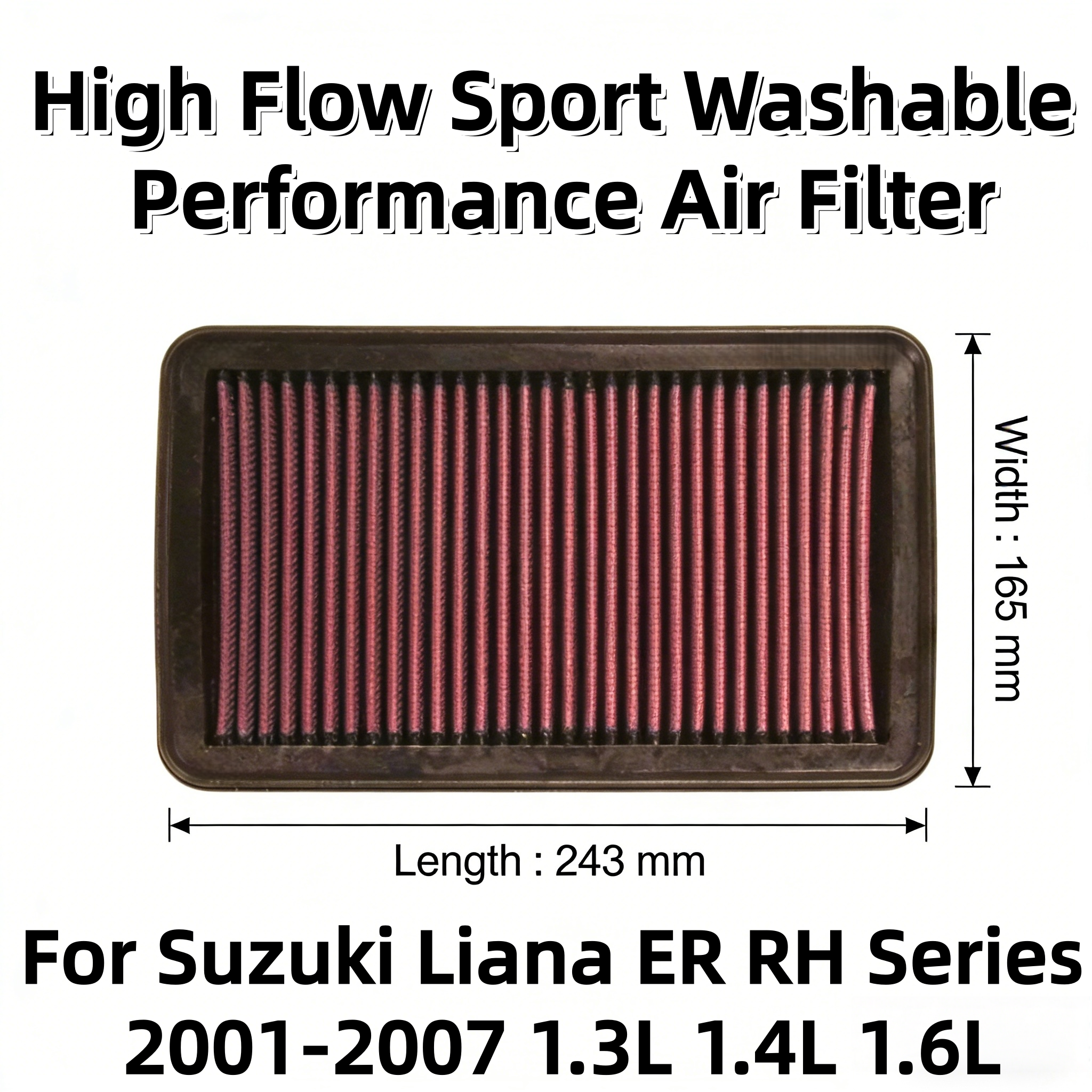 For Suzuki Liana ER RH Series  - огляд і ціна Performance Boxer Sport