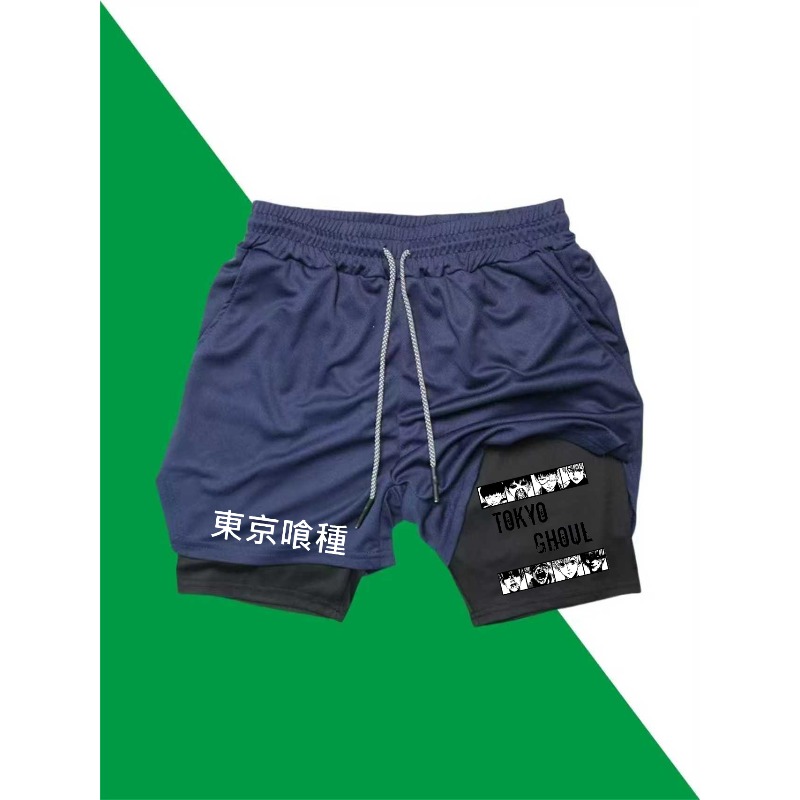 Tokyo Ghoul Print 2in1 Running - огляд і ціна Compression Shorts Athletes