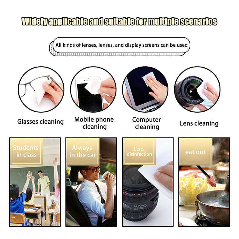 100pcs Disposable Lens Cleanin - огляд і ціна Bamboo Fiber Trunk