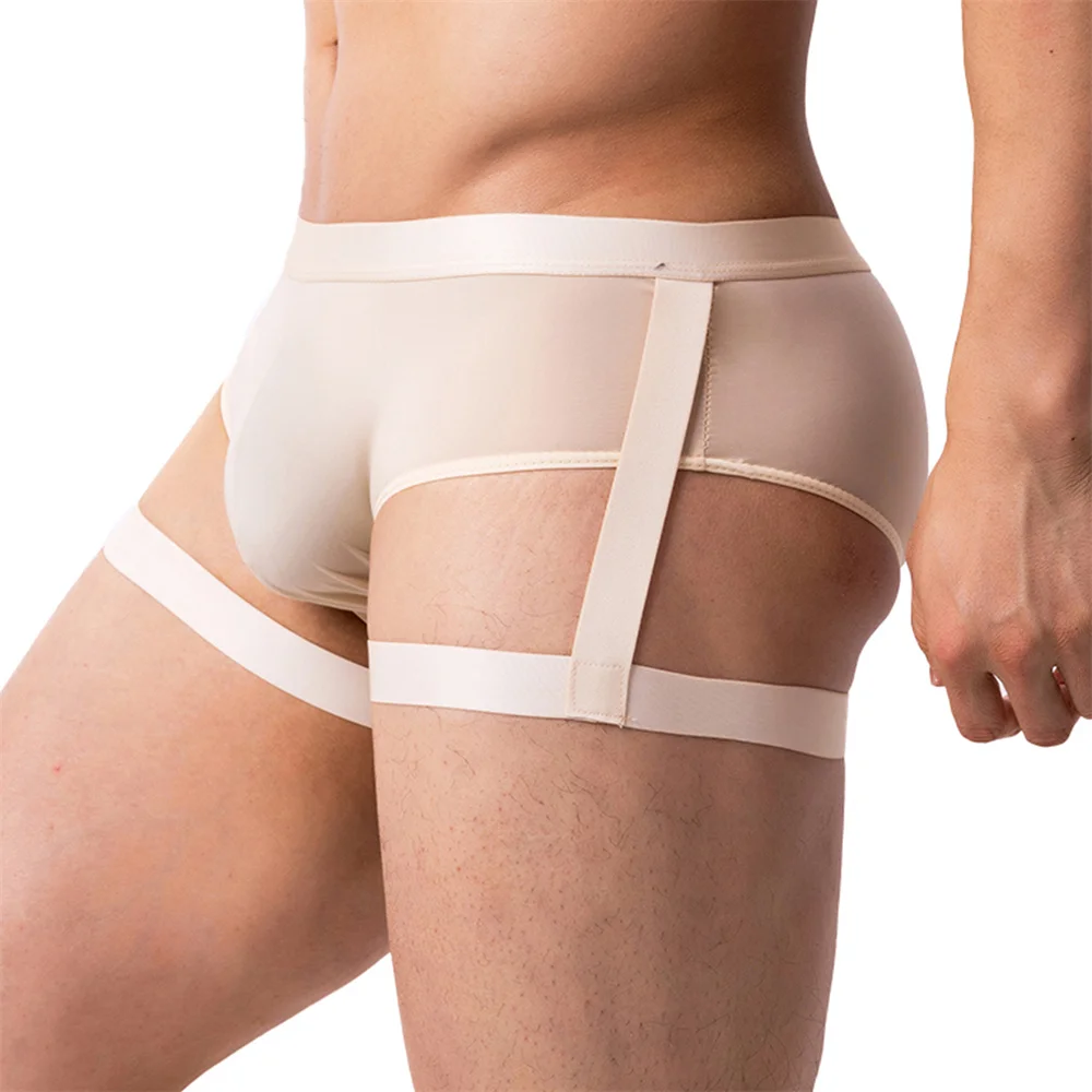 Mens Solid Color Boxers Underw - огляд і ціна Bamboo Fiber Trunk