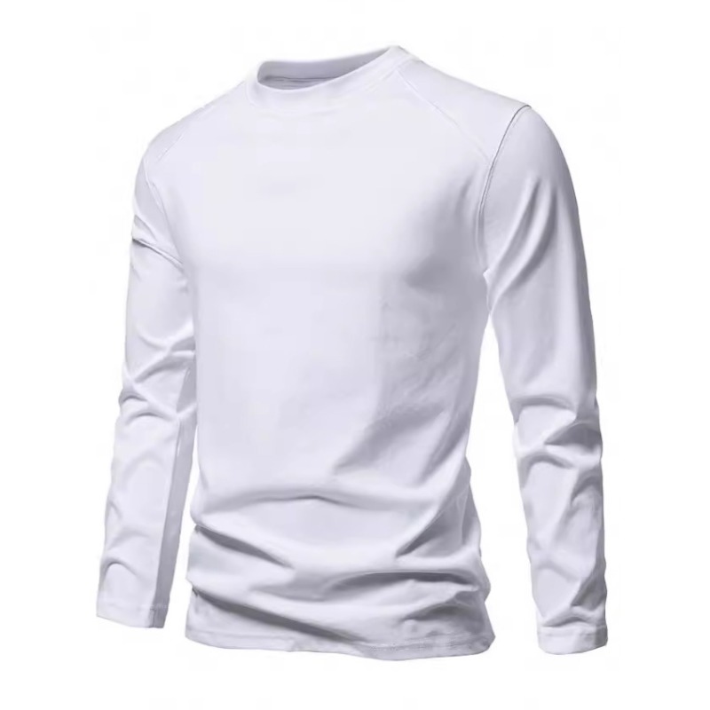 American Men's Long Sleeve T-S - огляд і ціна Undershirt Crew Neck