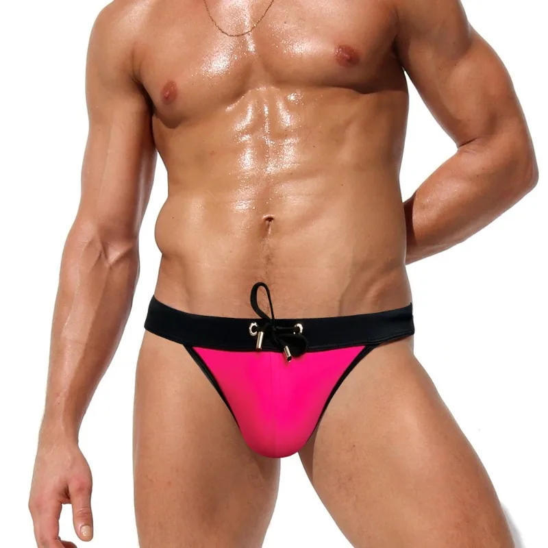 Sexy Bikini Men Sexy Swimming  - огляд і ціна Trunk Breathable Men