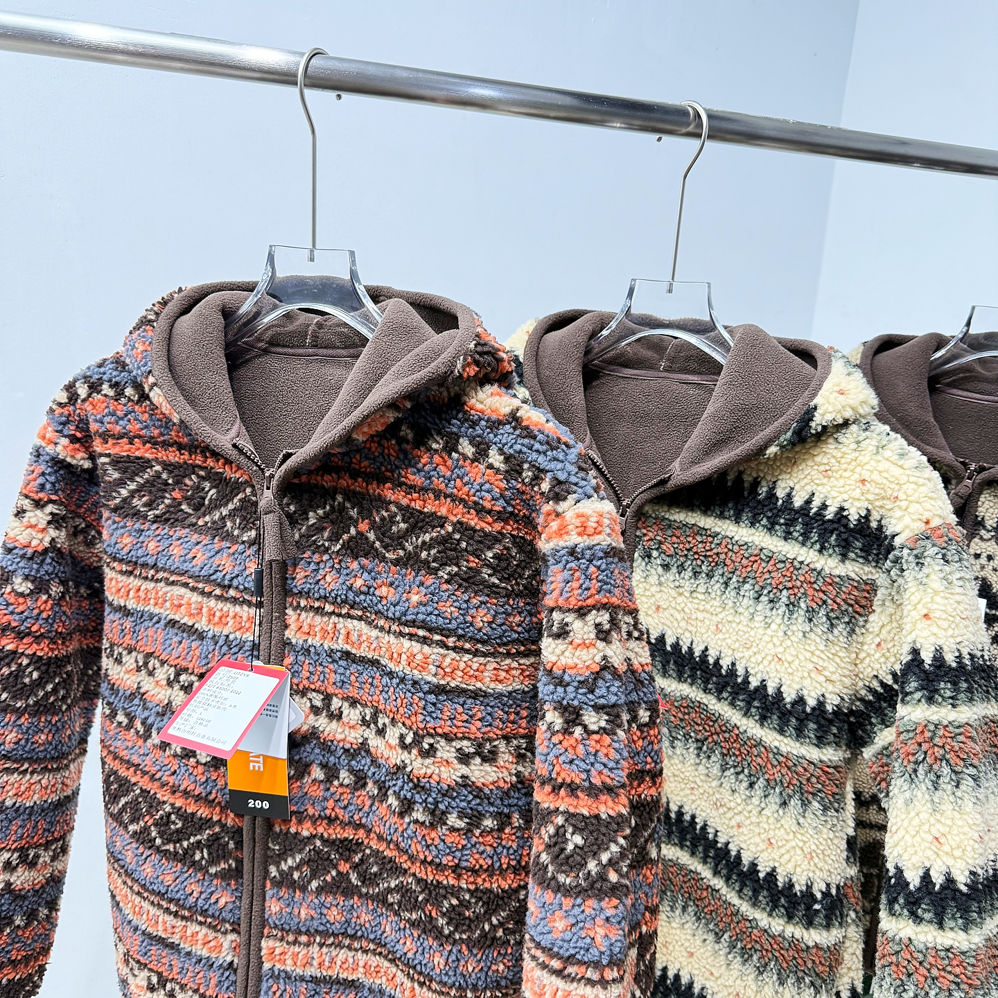 Retro Geometric Patterned Flee - огляд і ціна Thermal Long John