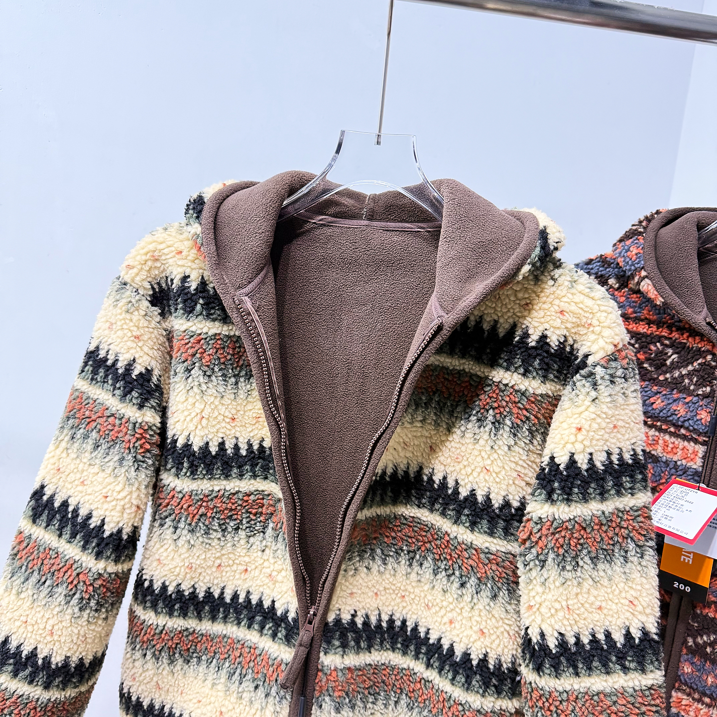 Retro Geometric Patterned Flee - огляд і ціна Thermal Long John