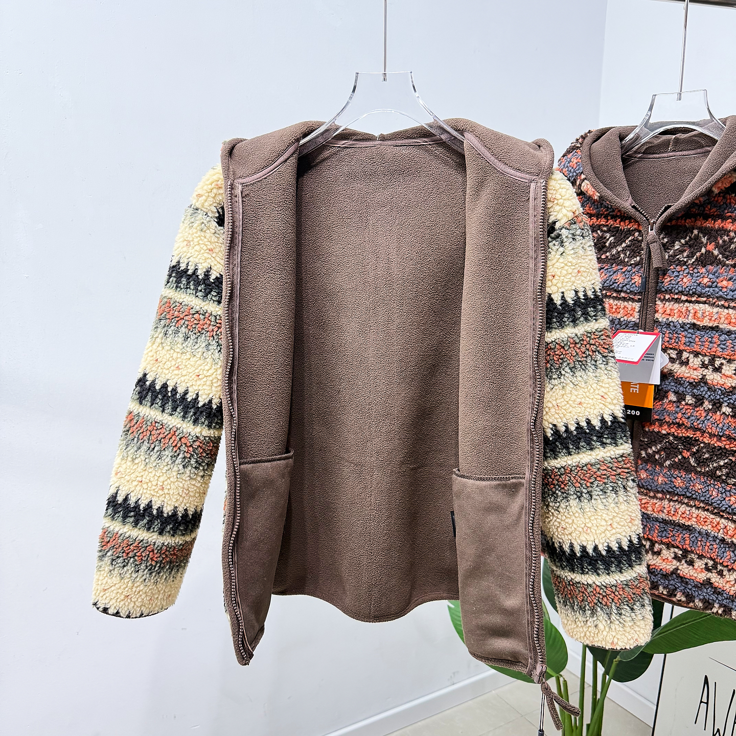 Retro Geometric Patterned Flee - огляд і ціна Thermal Long John