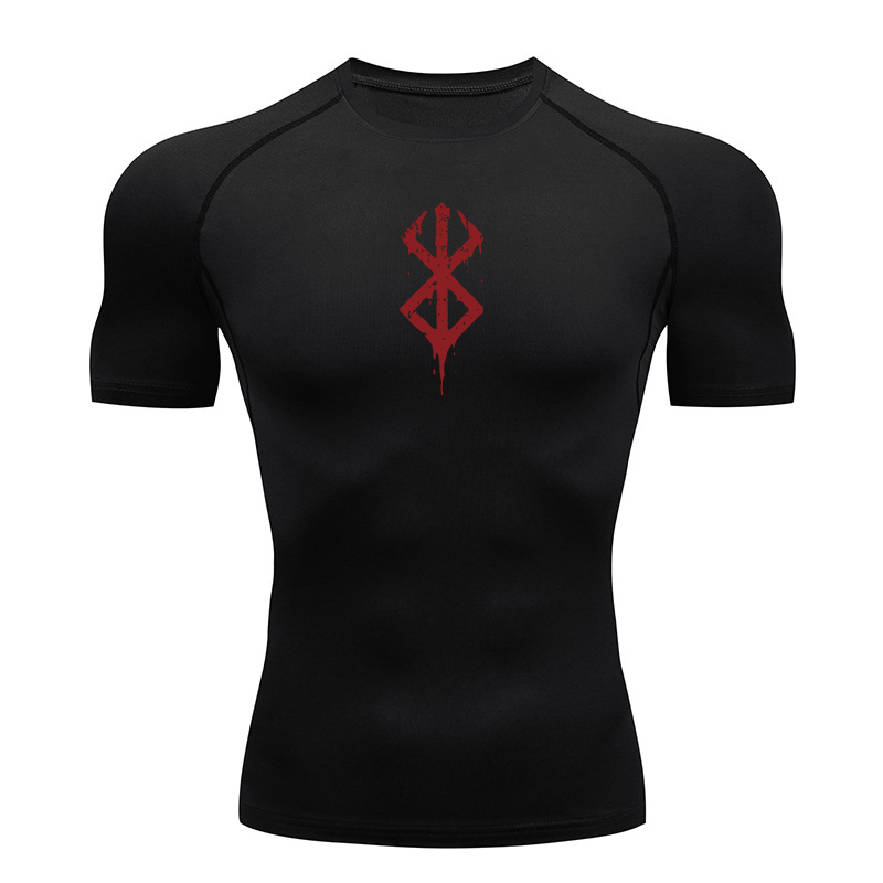 Men's Print Compression Shirts - огляд і ціна Base Layer Top