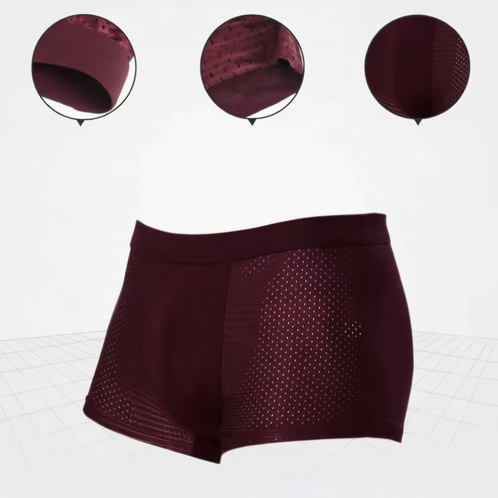 Comfortable Mens Ice Silk Unde - огляд і ціна Performance Boxer Sport