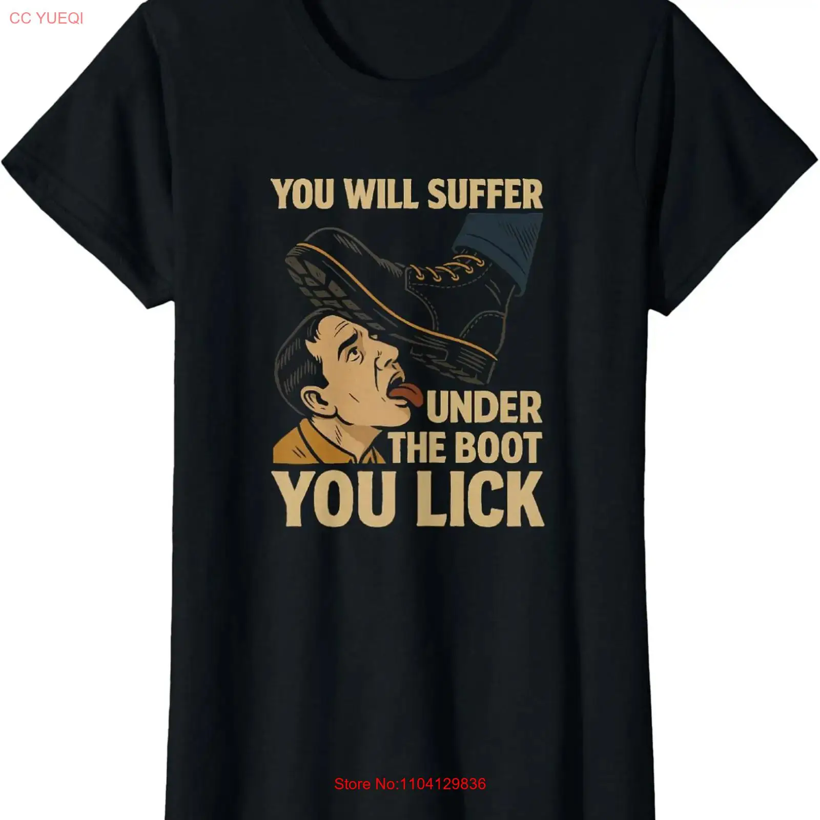 You Will Suffer Under The Boot - огляд і ціна Undershirt Crew Neck