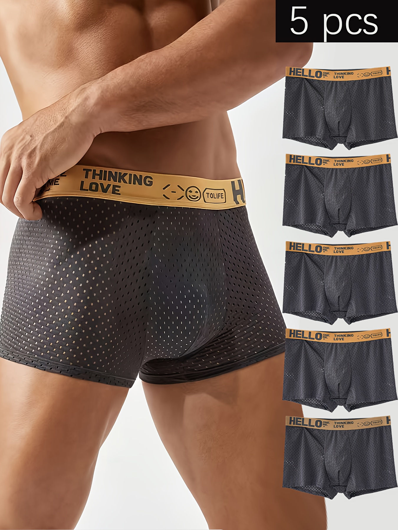 Men's Boxers Satin Ice Silky U - огляд і ціна Pouch Boxer Pouch