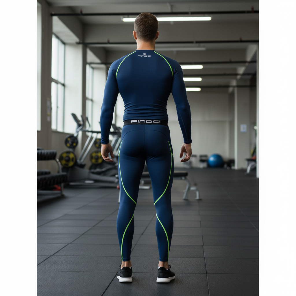 FINDCI Men's Sports Running Se - огляд і ціна Compression Long Pant