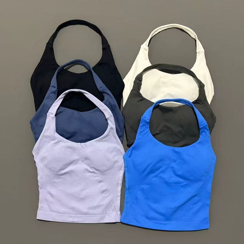 Sports Gym Halter Top Woman Se - огляд і ціна Suspender Tank Top