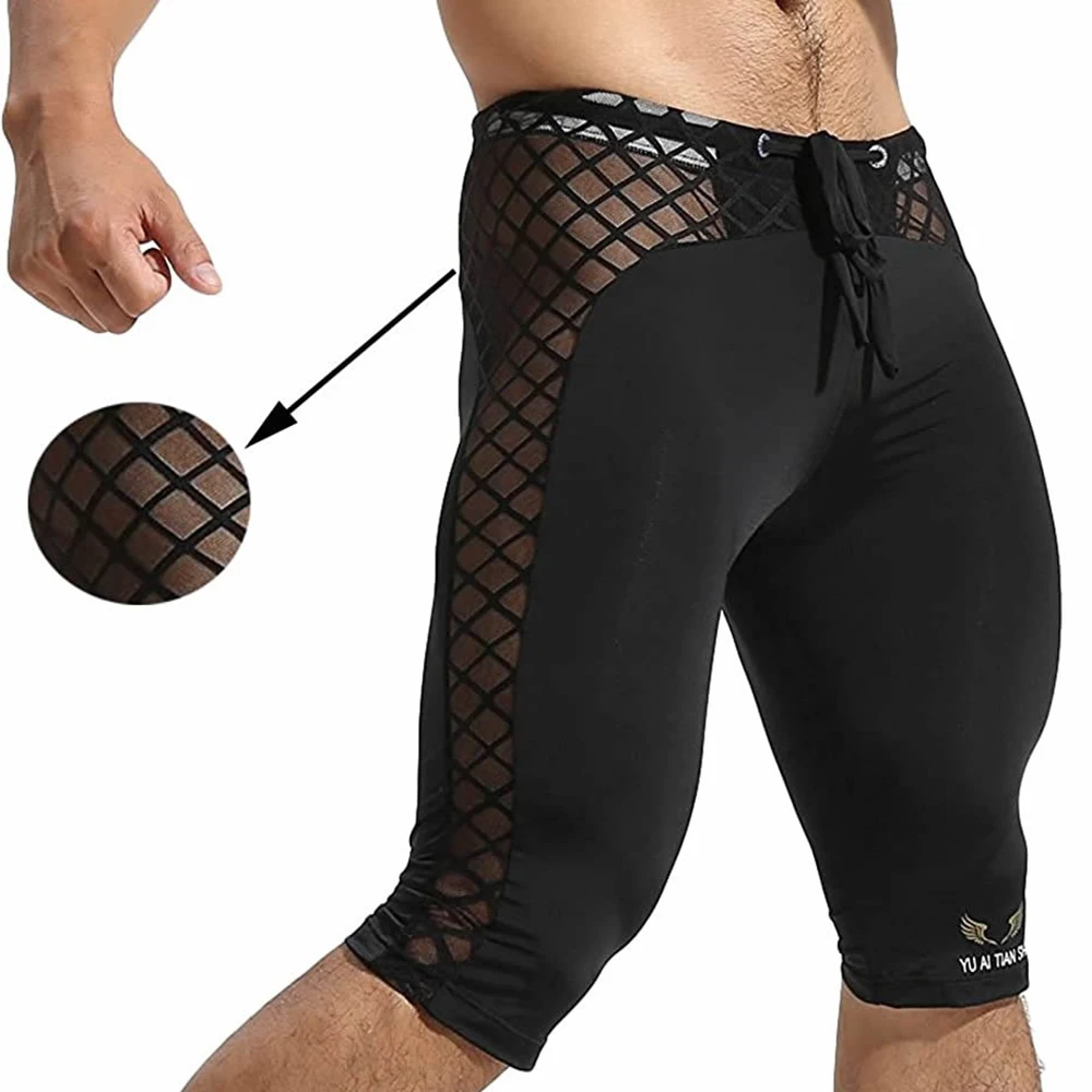 Men Sport Fitness Shorts Quick - огляд і ціна Mesh Sport Boxer