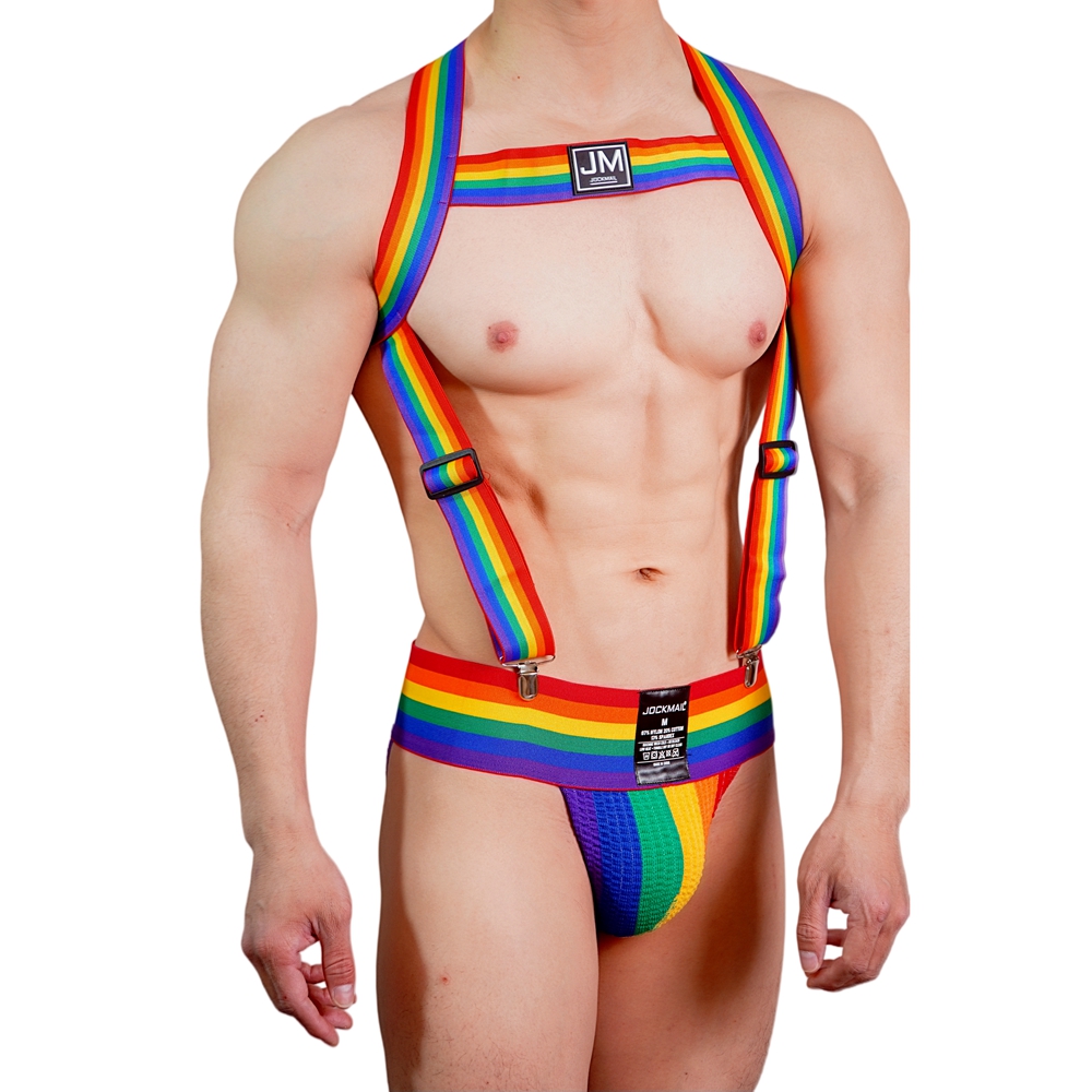 JOCKMAIL Rainbow Body Harness  - огляд і ціна Jockstrap Athletic