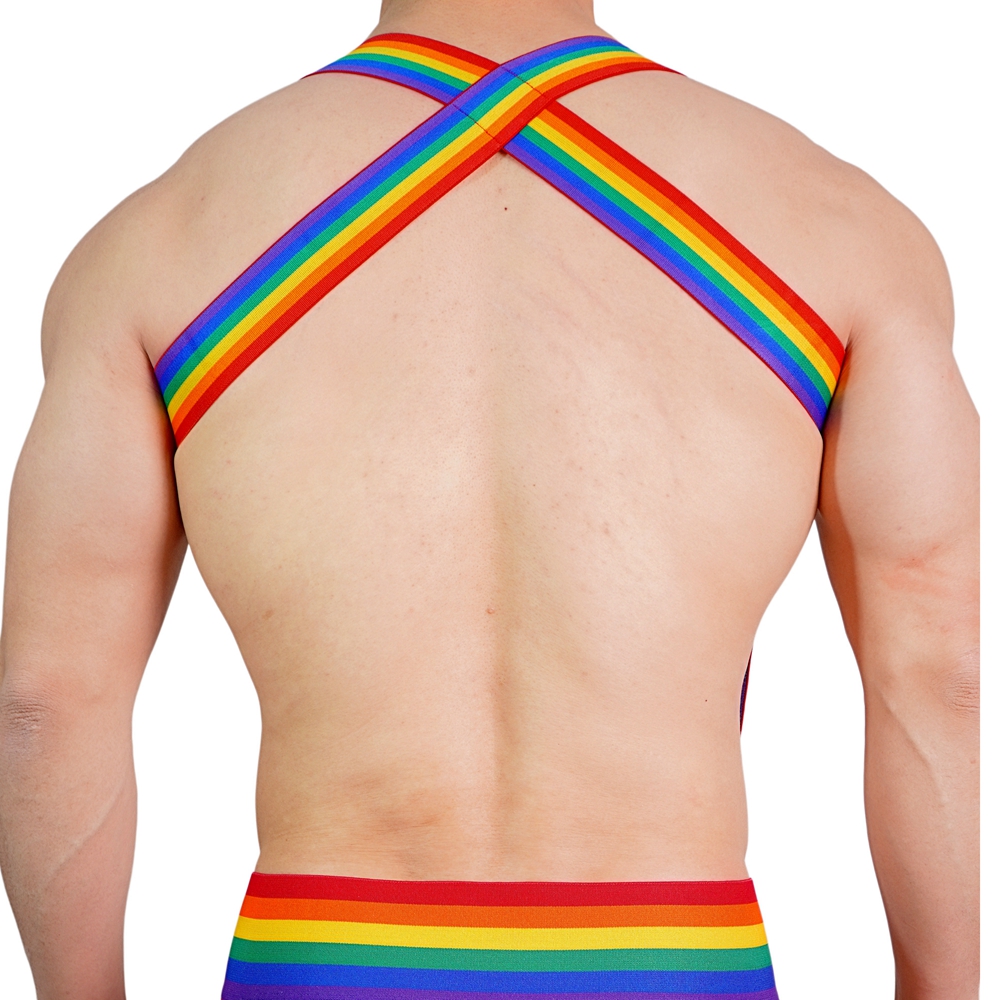 JOCKMAIL Rainbow Body Harness  - огляд і ціна Jockstrap Athletic