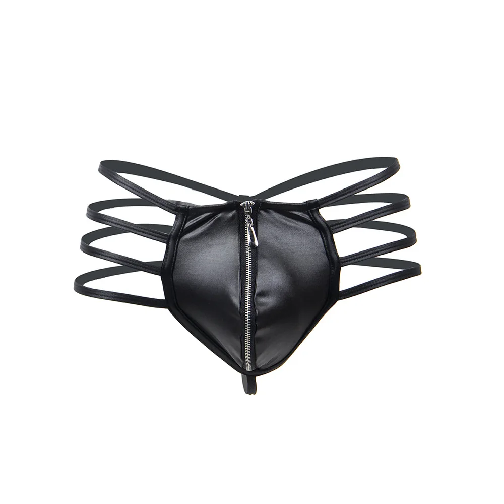 Mens Faux Leather G-String Tho - огляд і ціна Jockstrap Athletic