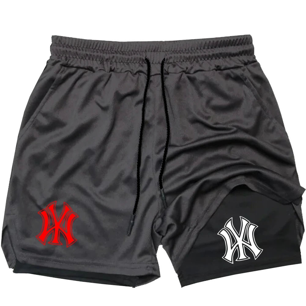 Men 2 in 1 Logo Print Sports S - огляд і ціна Compression Shorts Athletes