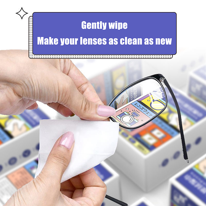 ★▲100pcs Lens Cleaning Wipes M - огляд і ціна Bamboo Fiber Trunk