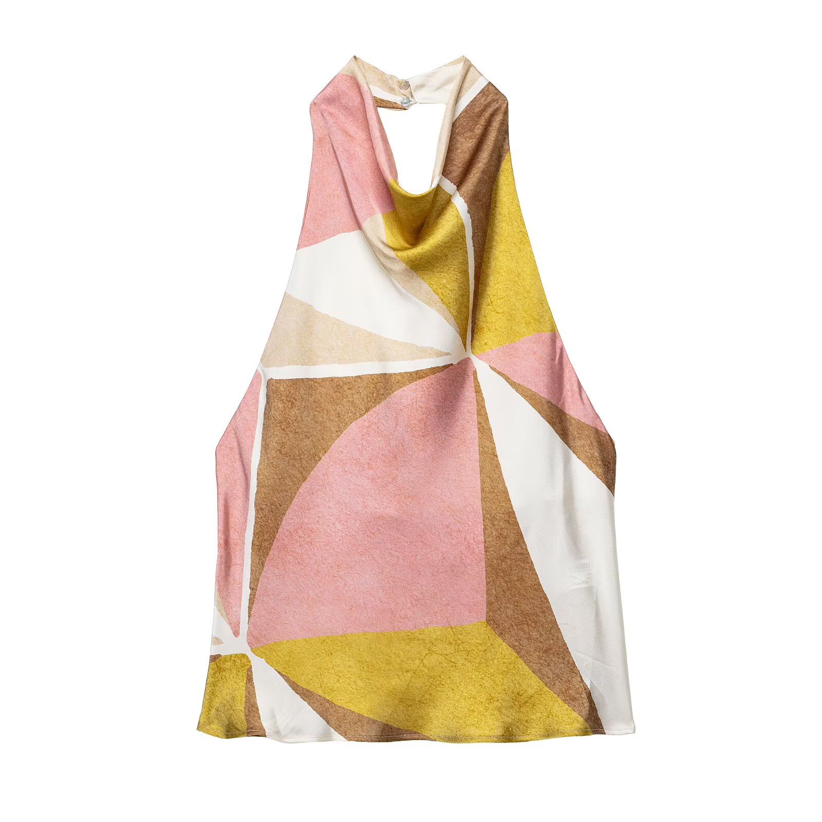 Zevity 2025 Women Chic Geometr - огляд і ціна Suspender Tank Top