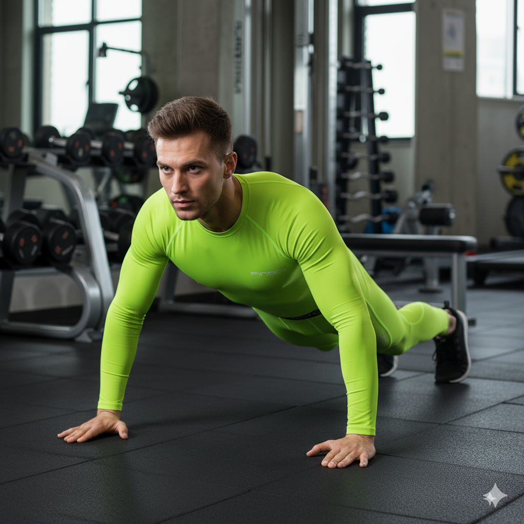 FINDCI Men's Sports Running Se - огляд і ціна Compression Long Pant