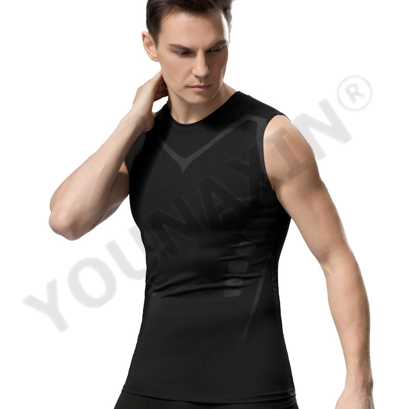 3 Pieces Men's Sleeveless T-Sh - огляд і ціна Base Layer Top