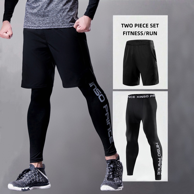 Men's Sports Running Trousers  - огляд і ціна Compression Long Pant