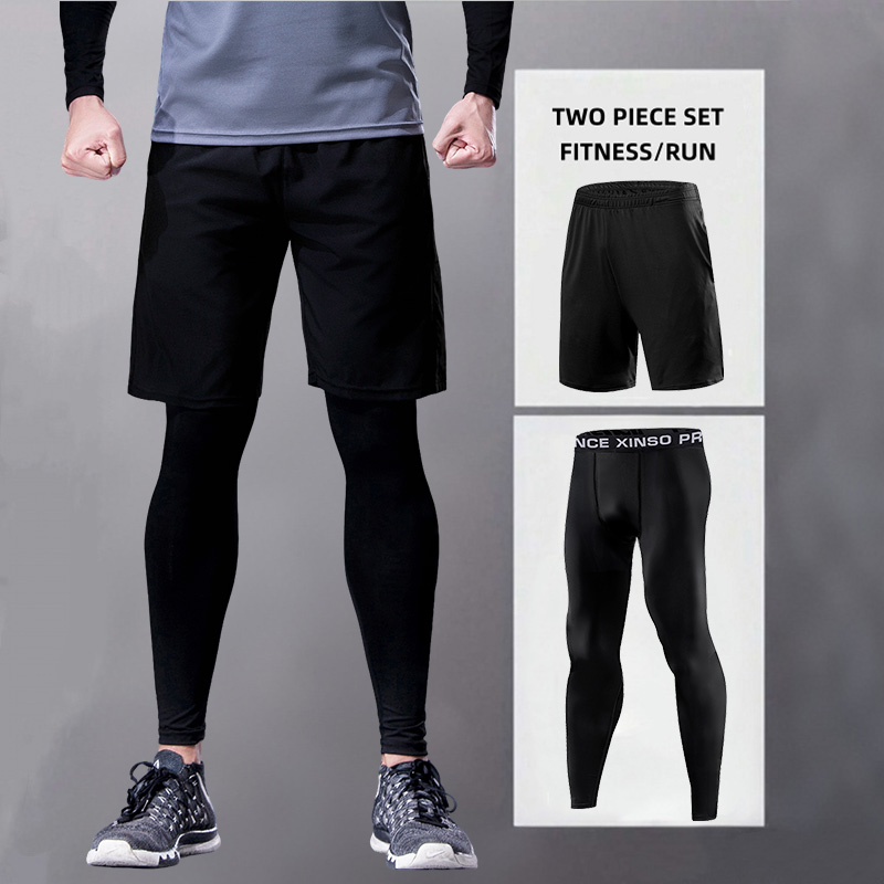 Men's Sports Running Trousers  - огляд і ціна Compression Long Pant