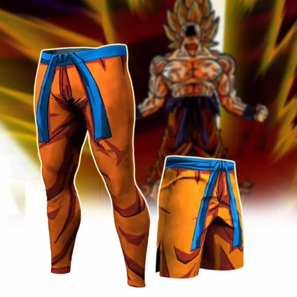 Goku Men Skinny Legging Compre - огляд і ціна Compression Long Pant