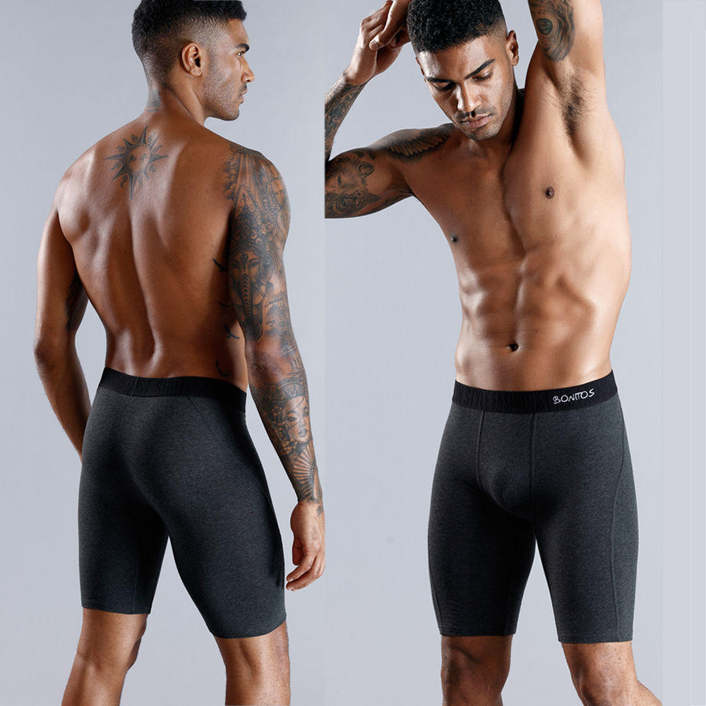 BONITOS Long Boxer Shorts Pant - огляд і ціна Boxer Brief Pack Cotton