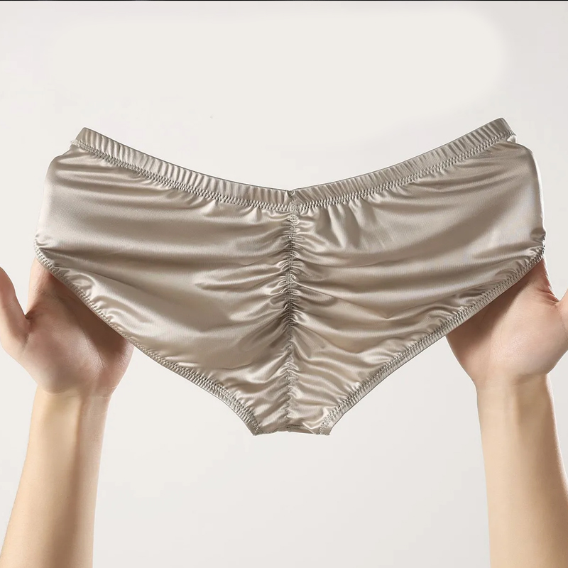 4pcs Mens Briefs Shinny Satin  - огляд і ціна Boxer Shorts Modal