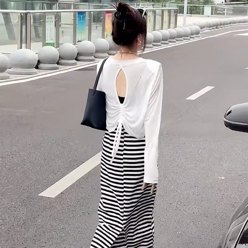 Spring Autumn Long Sleeve T-Sh - огляд і ціна Base Layer Top