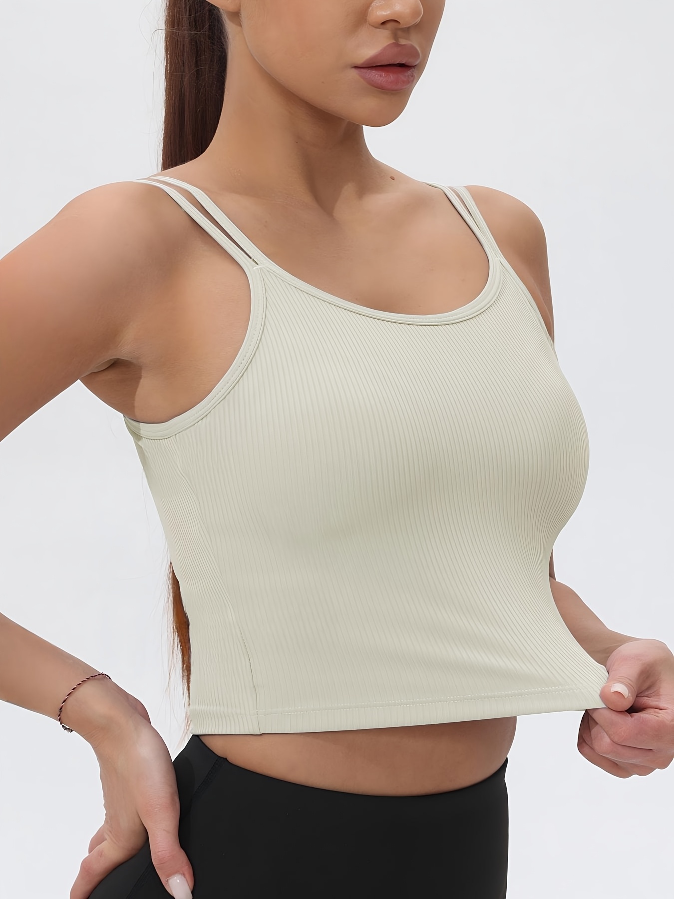 Fitfemme Women's Ribbed Sleeve - огляд і ціна Tank Top Ribbed