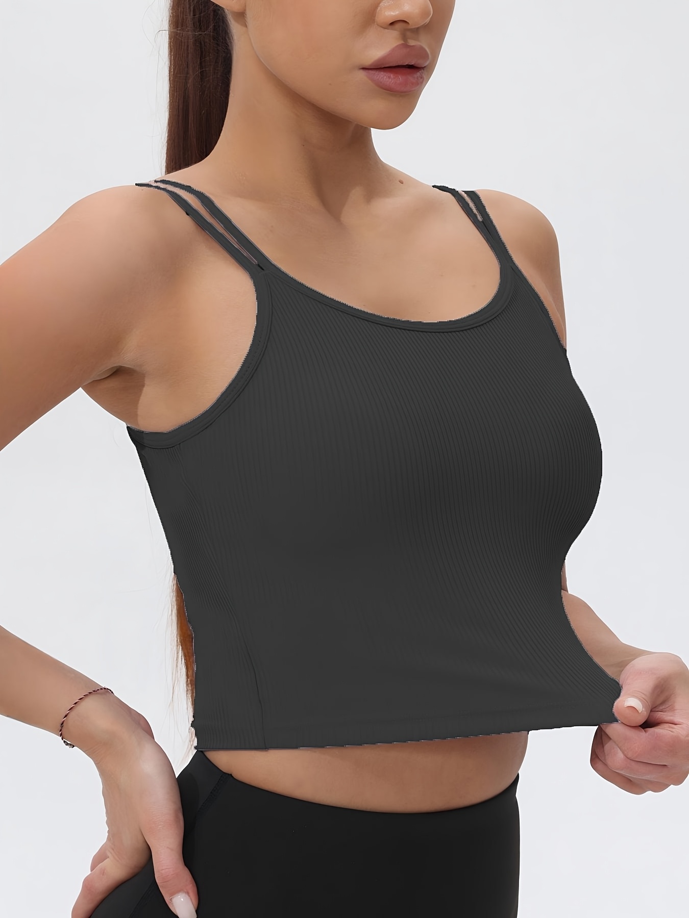 Fitfemme Women's Ribbed Sleeve - огляд і ціна Tank Top Ribbed
