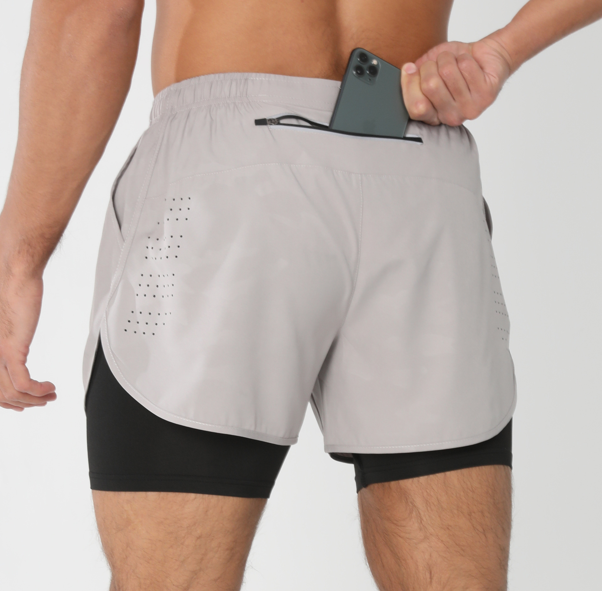 Men 2 in 1 Compression Liner S - огляд і ціна Compression Shorts Athletes