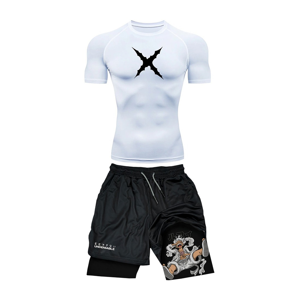 Summer New ONE PIECE Luffy Tig - огляд і ціна T Shirt Tight Fit